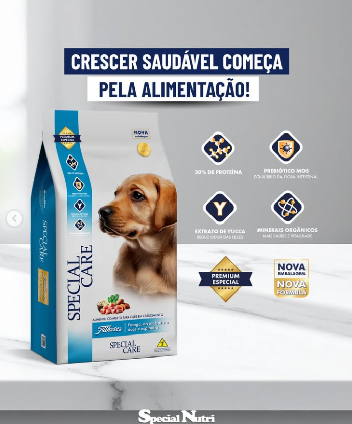 Ração Premium Special Care Filhote 10 kg