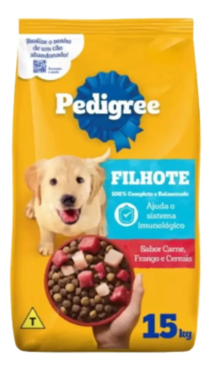 Ração Pedigree junior Cão Filhote 20kg