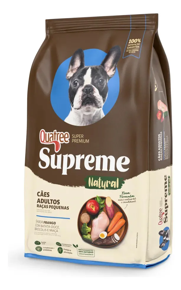 Ração Cachorro Adulto Quatree Supreme Raças Pequenas 15kg