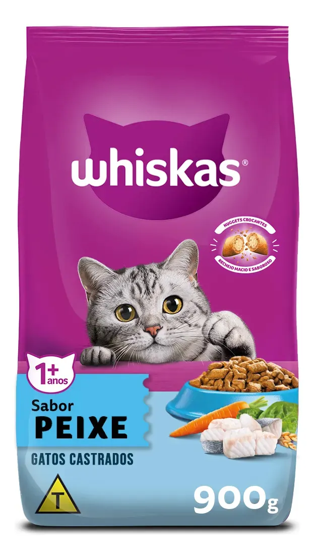Ração Para Gato Whiskas Filhote Premium Carne E Leite 10,1kg