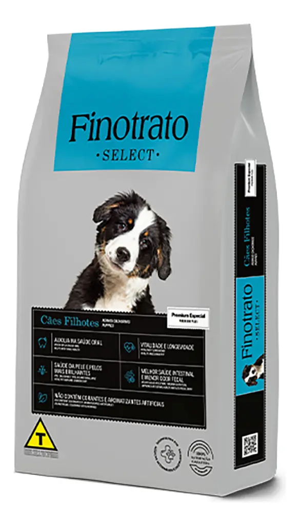 Ração Finotrato Select Premium Cão Filhote Todas Raças 20kg