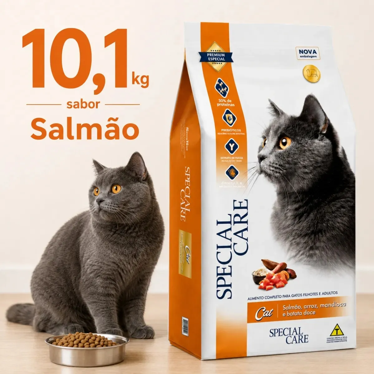 Ração Premium Special Care Cat 10 kg