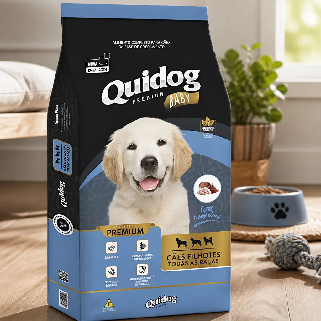 Ração Quidog Premium Baby Para Cães Filhotes 7kg