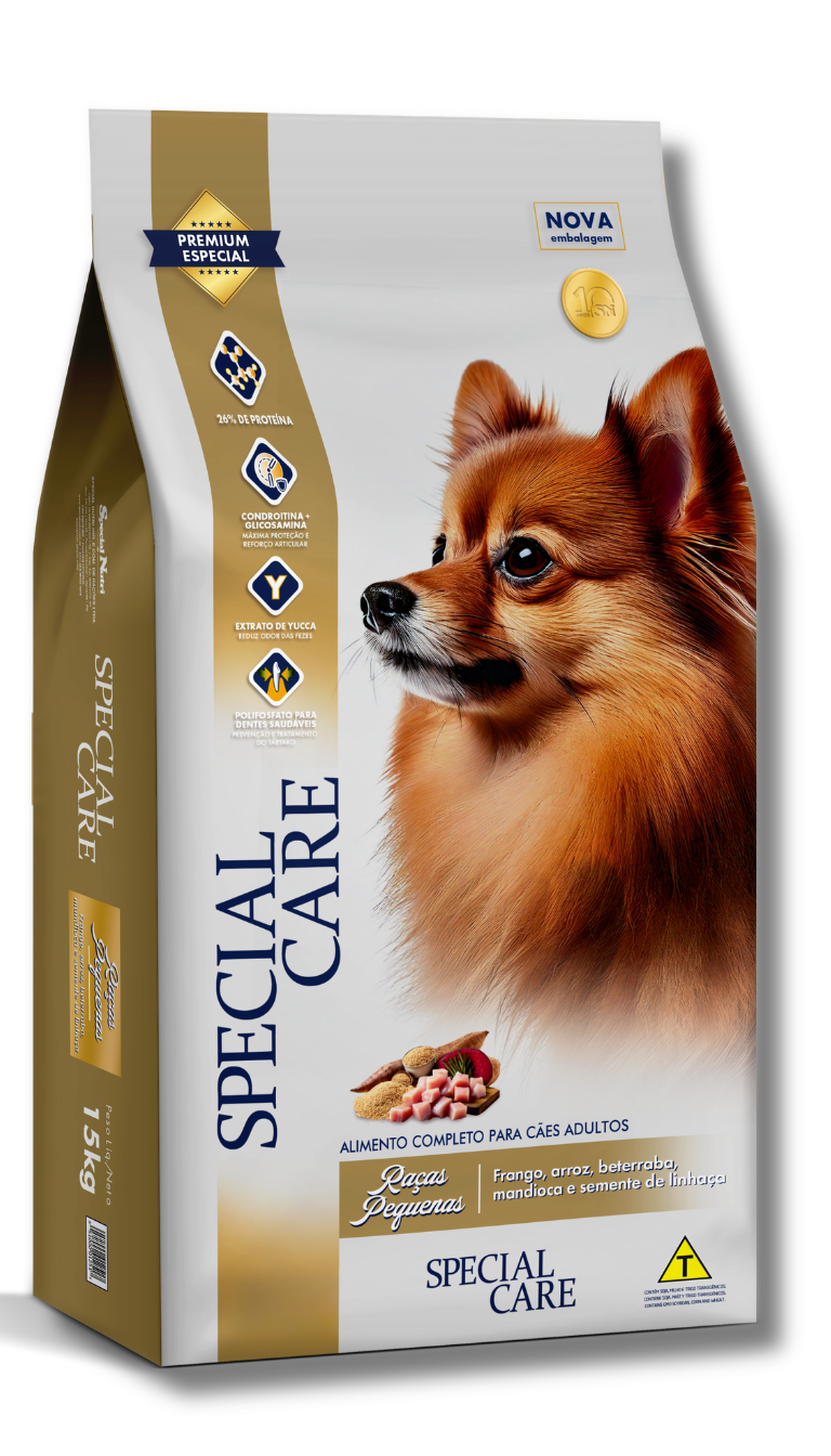 Ração Premium Special Care Raças Pequenas 10 kg
