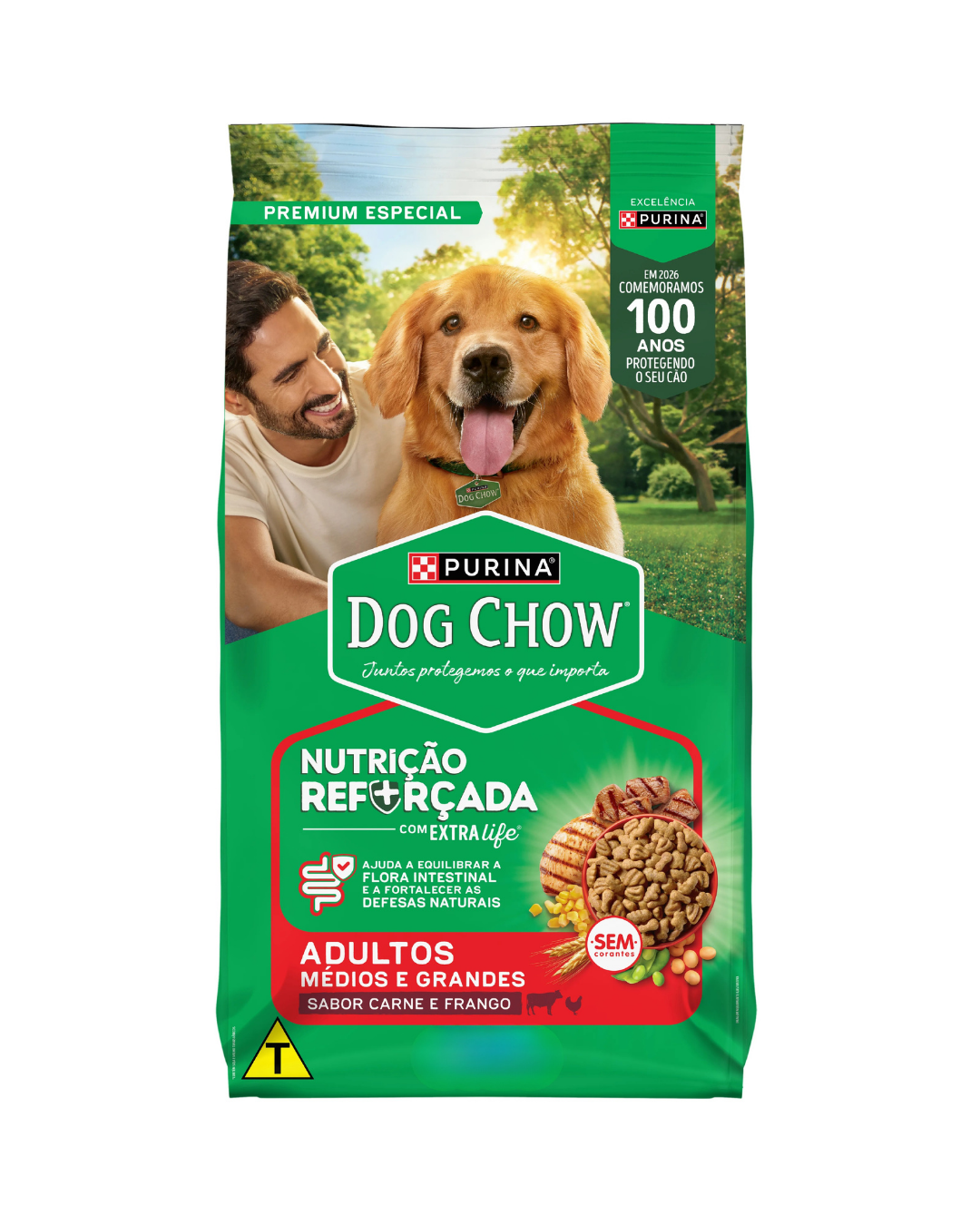 Ração Purina Dog Chow Adultos Médios E Grandes 15 kg