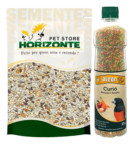 Mistura de Sementes Alcon Aves 1kg
