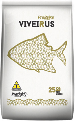 Ração Peixe Viveirus Engorda 25 kg
